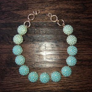 Blue gradient necklace 18” Banana Republic